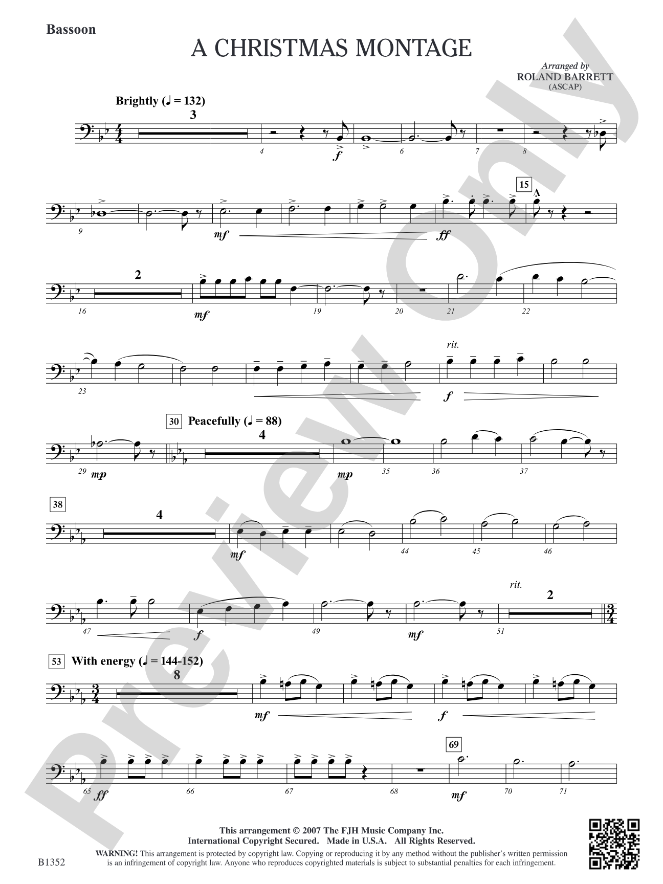 A Christmas Montage: Bassoon