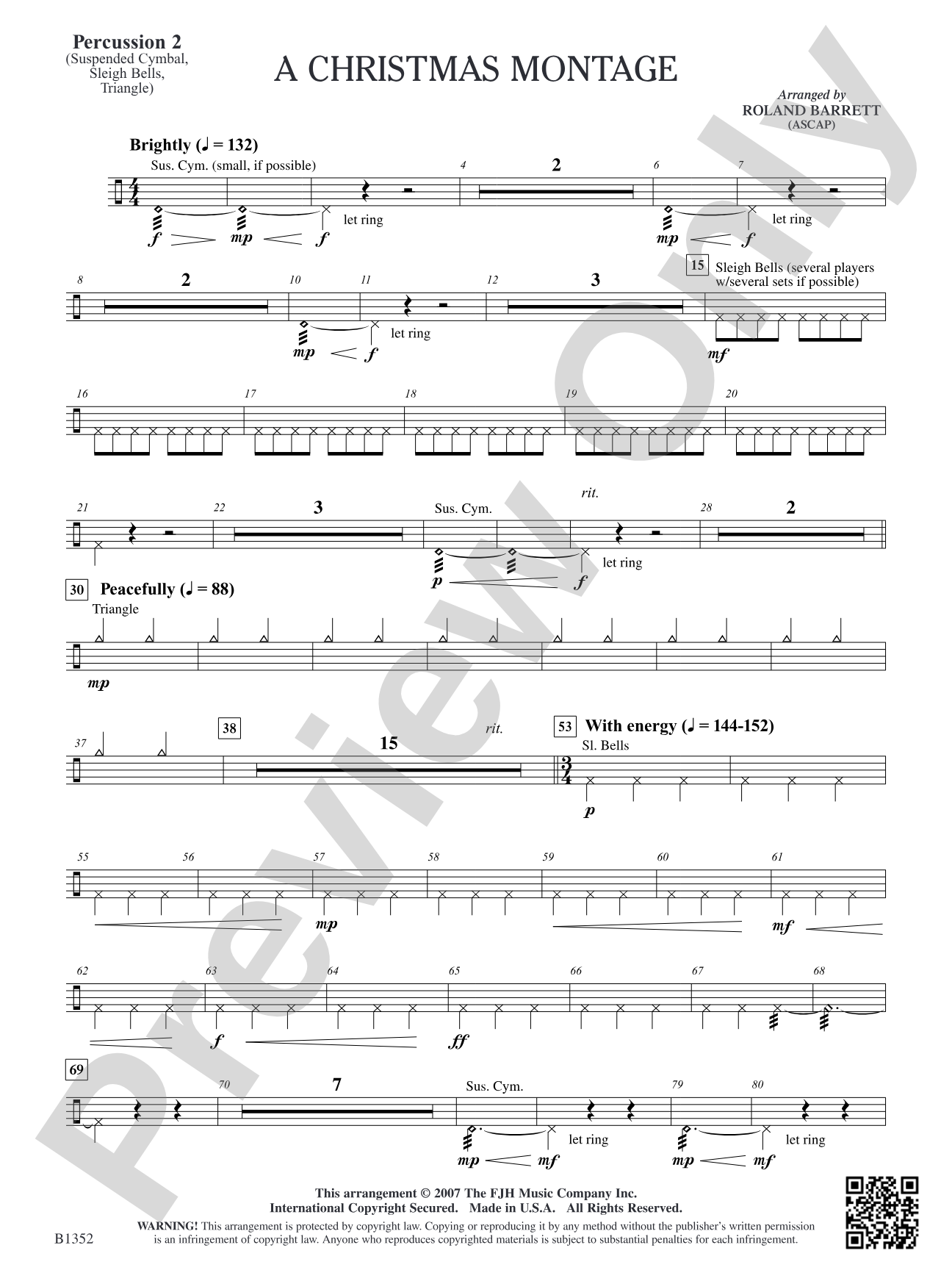 A Christmas Montage: Percussion 2