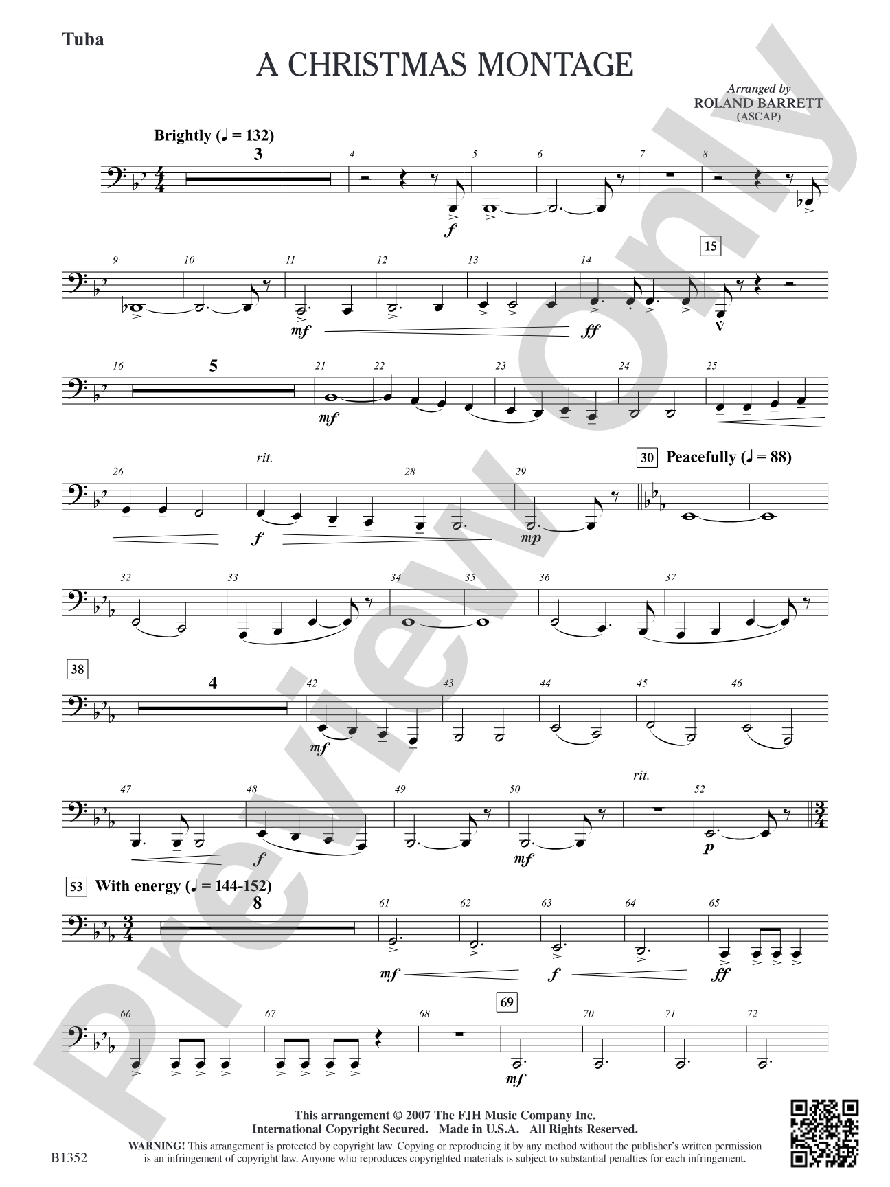 A Christmas Montage: Tuba