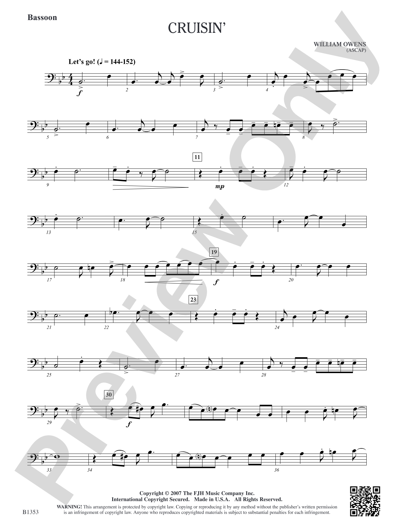 Cruisin': Bassoon