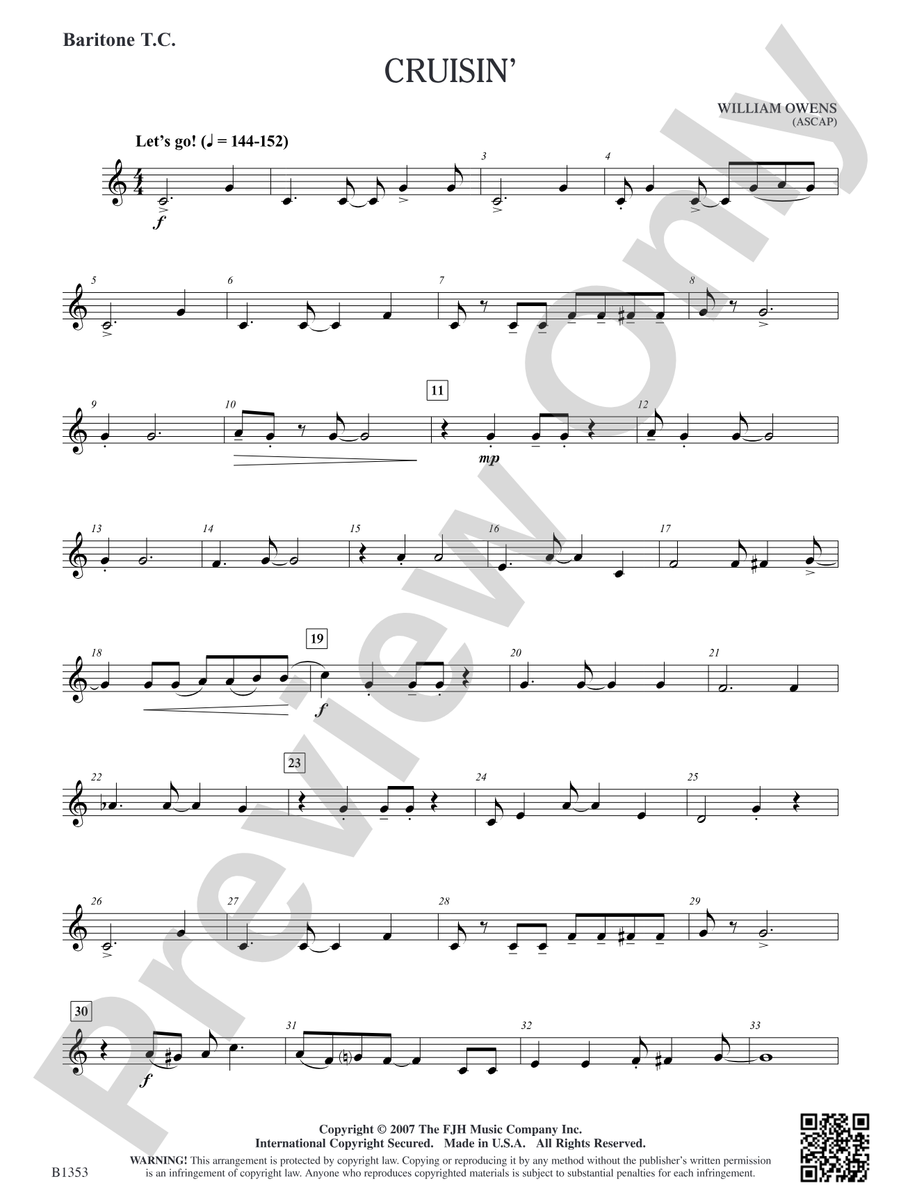 Cruisin': Baritone T.C.