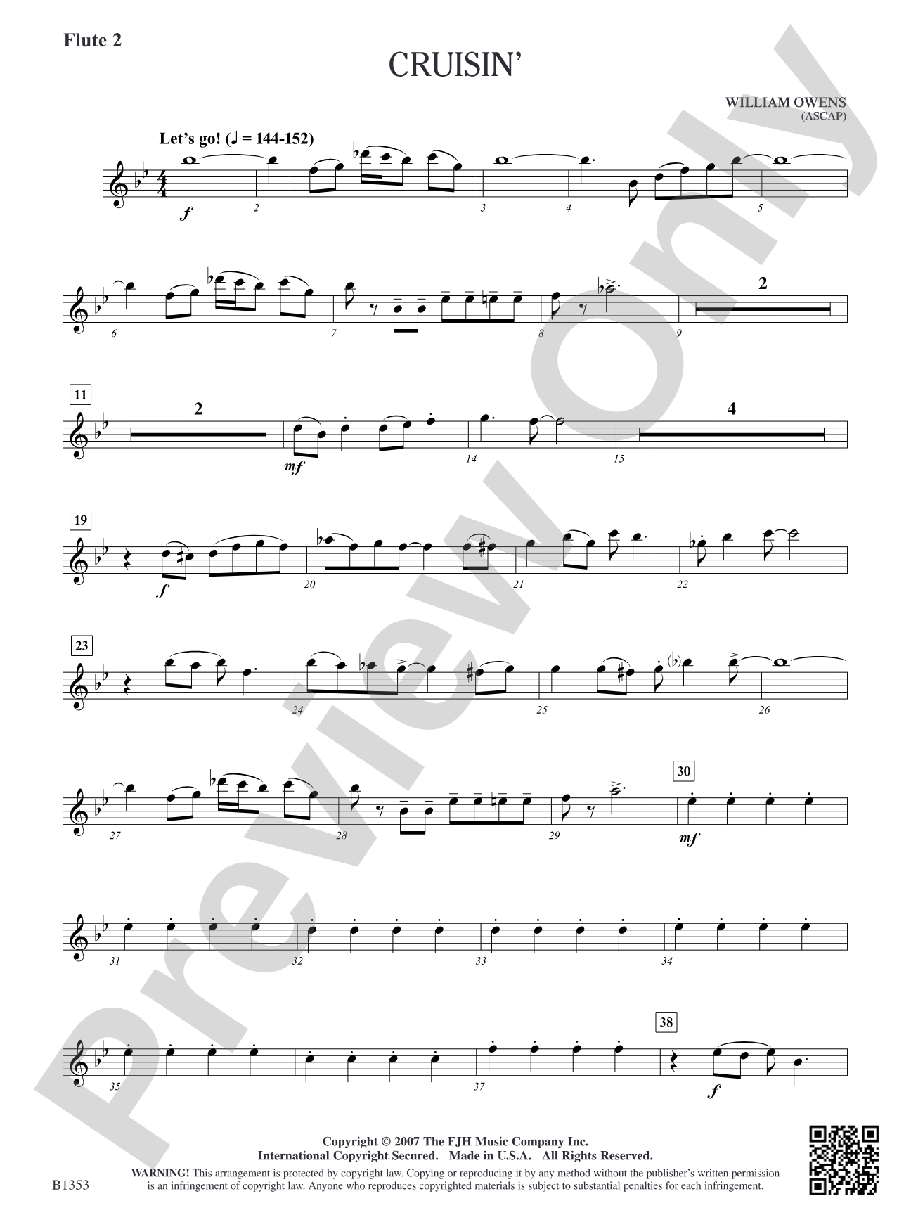 Cruisin': Flute 2