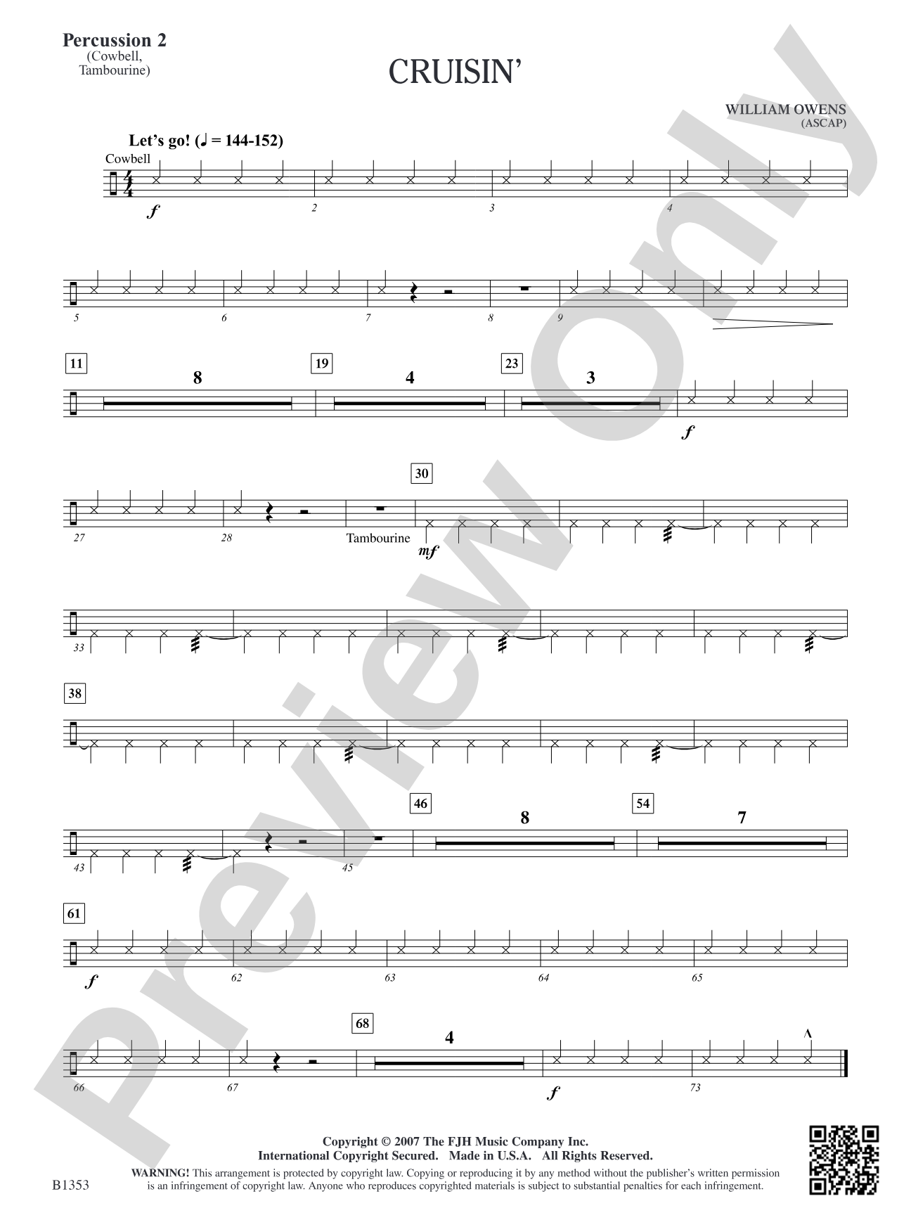 Cruisin': Percussion 2