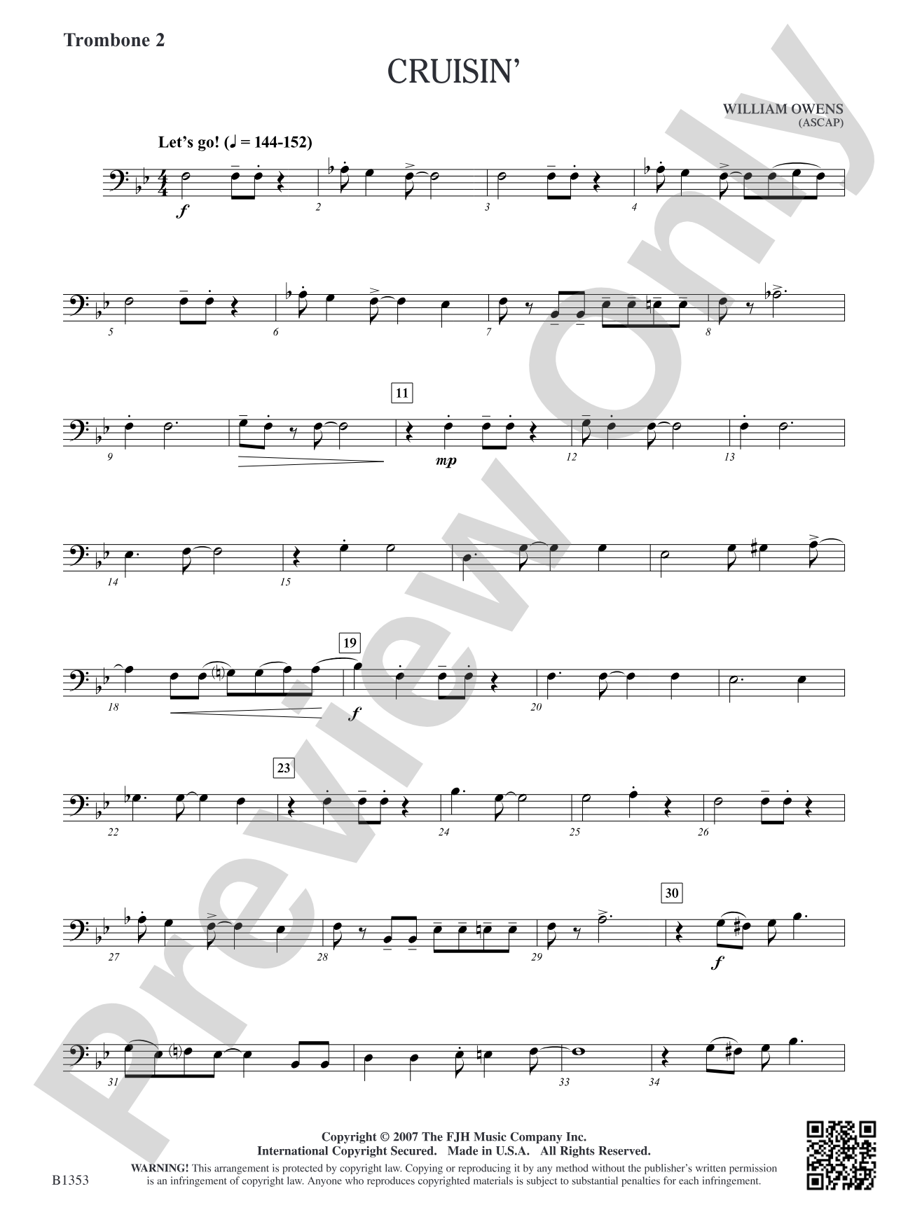 Cruisin': Trombone 2
