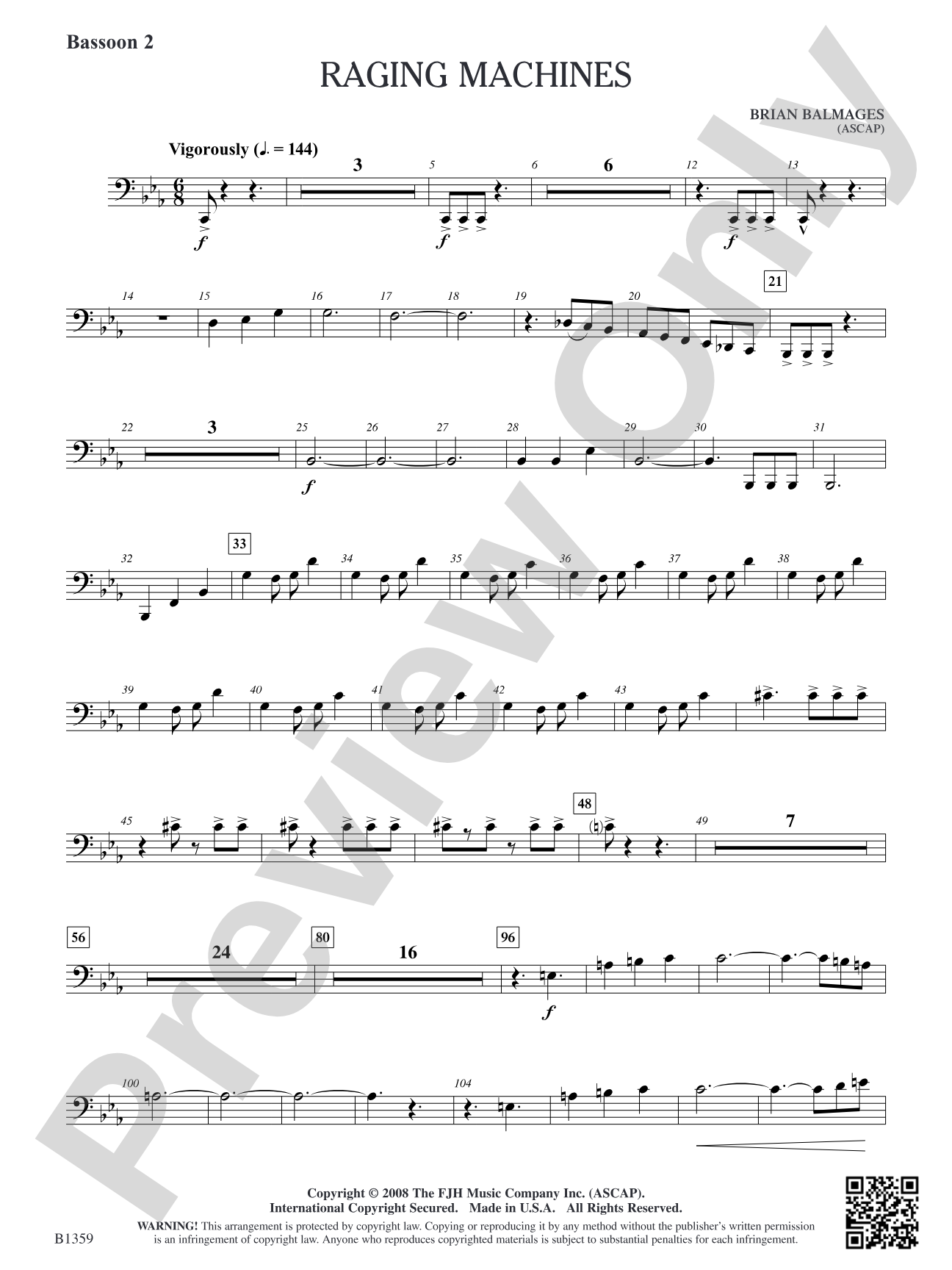 Raging Machines: Bassoon 2