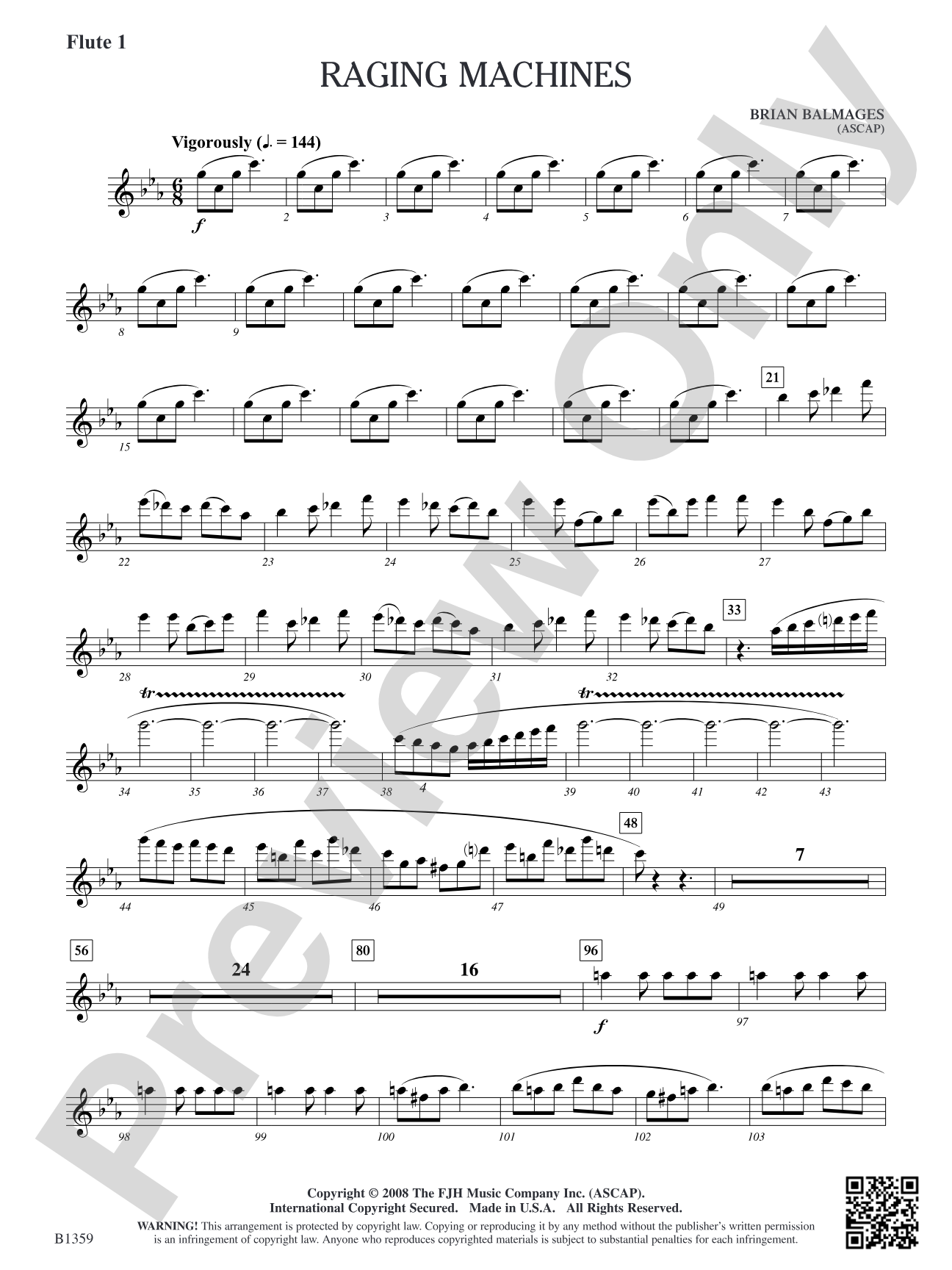 Raging Machines: Flute 1
