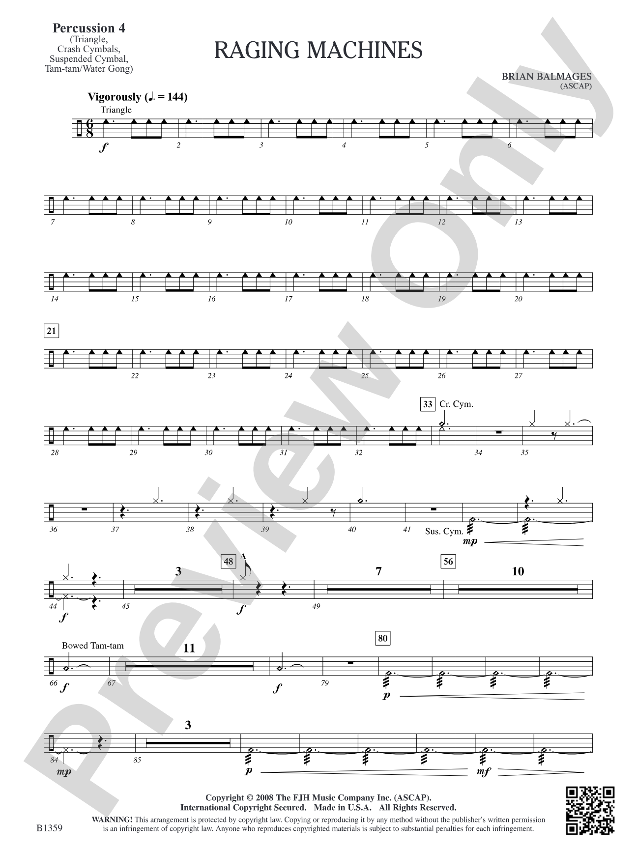 Raging Machines: Percussion 4