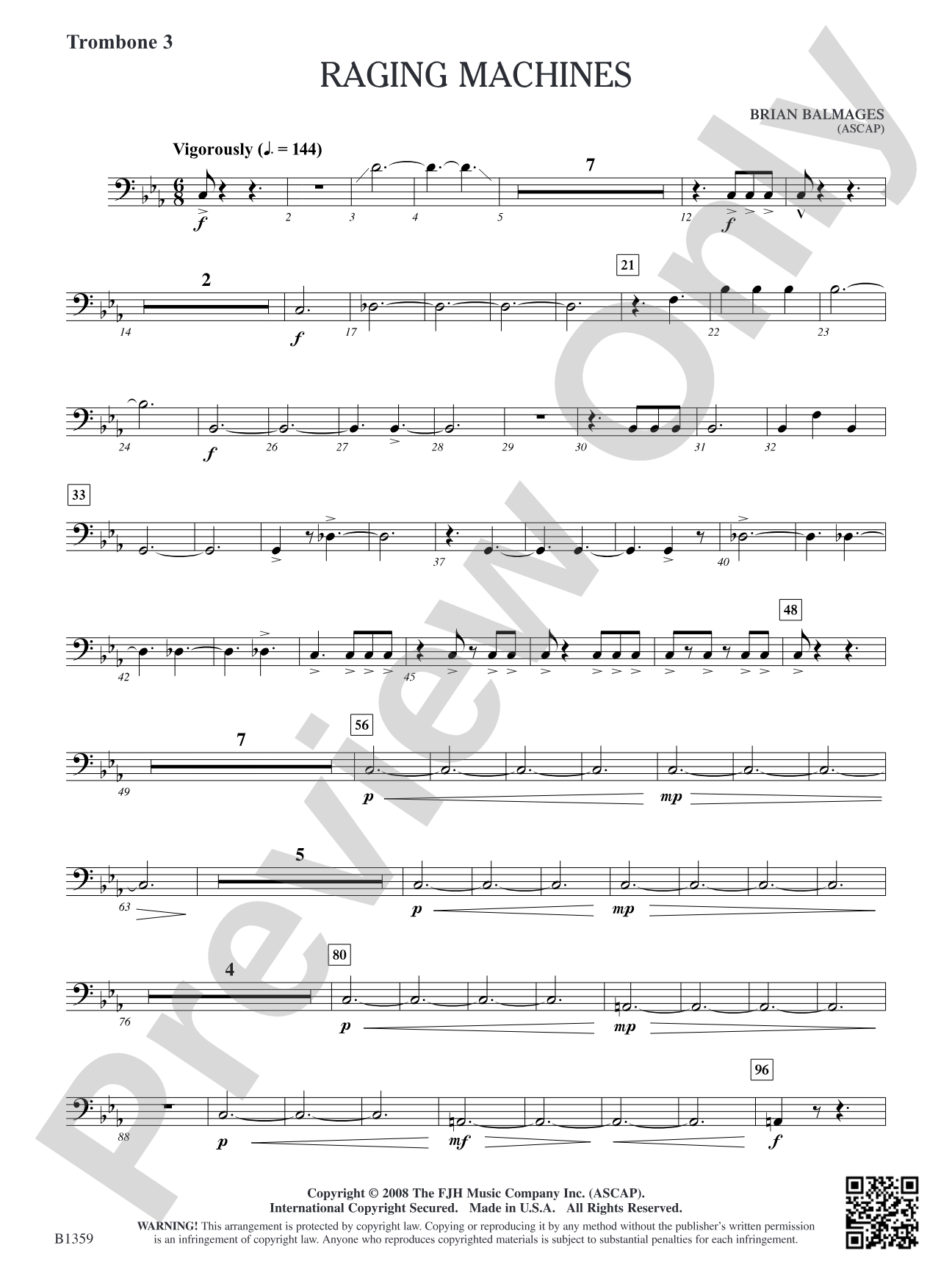 Raging Machines: Trombone 3