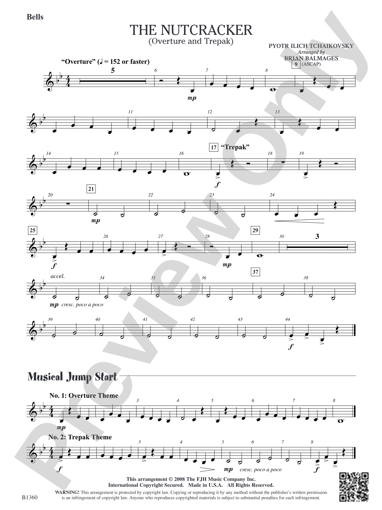 The Nutcracker (Overture and Trepak): Bells