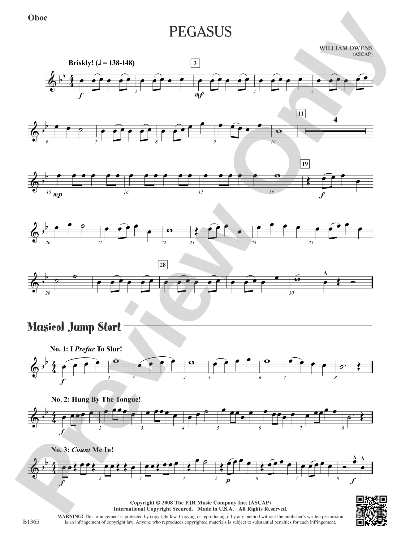 Pegasus: Oboe