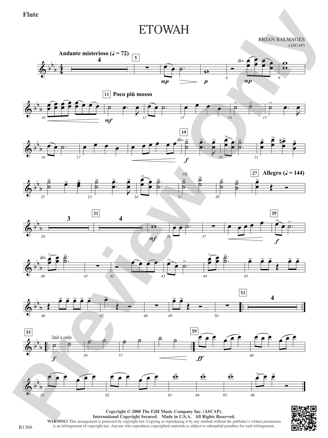 Etowah: Flute