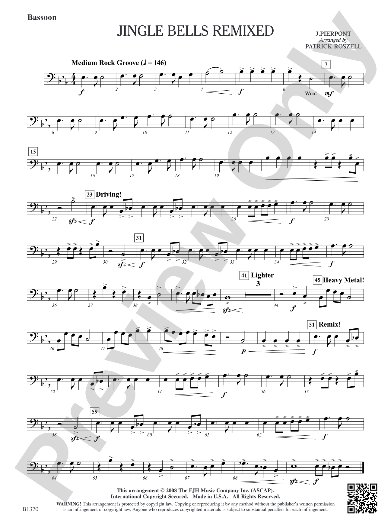 Jingle Bells Remixed: Bassoon