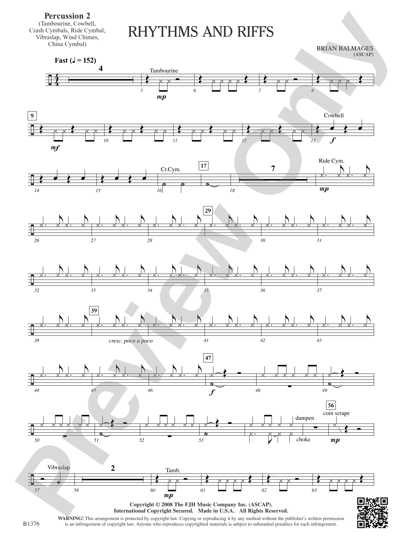 Rhythms and Riffs: Percussion 2