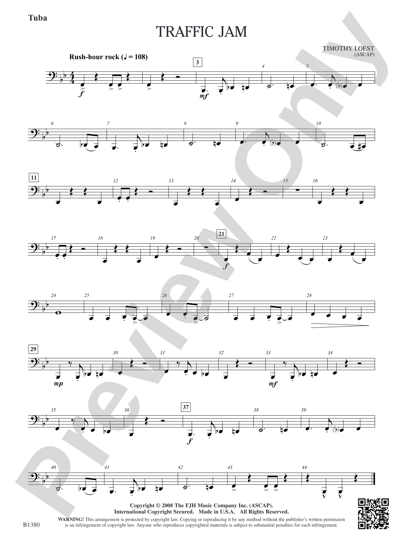 Traffic Jam: Tuba