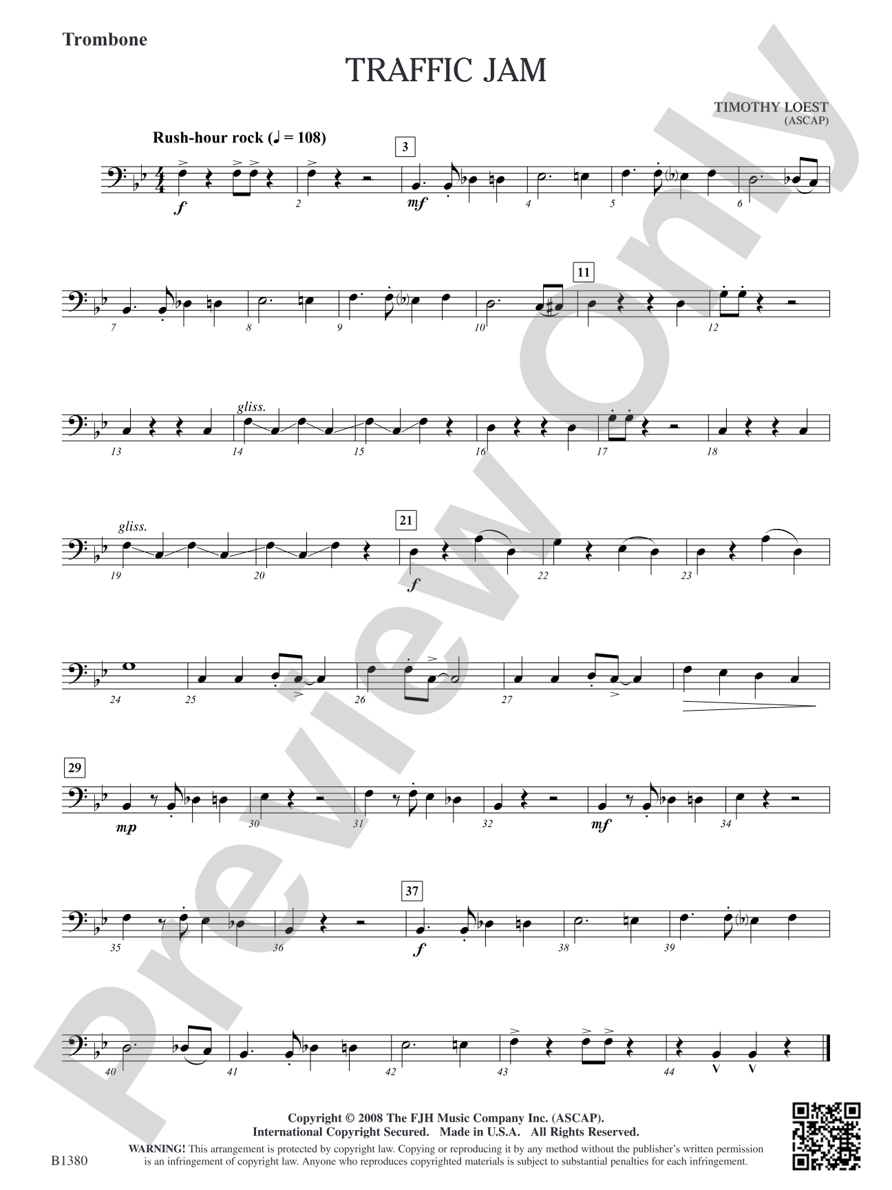 Traffic Jam: Trombone