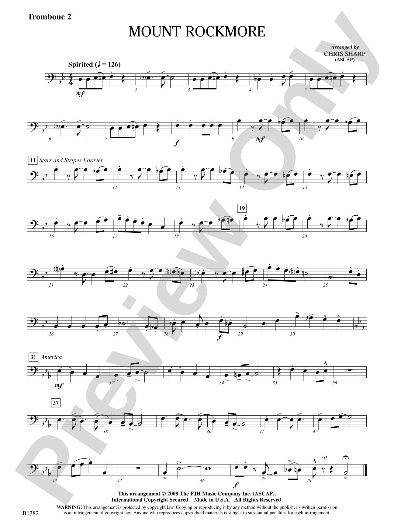 Mount Rockmore: Trombone 2