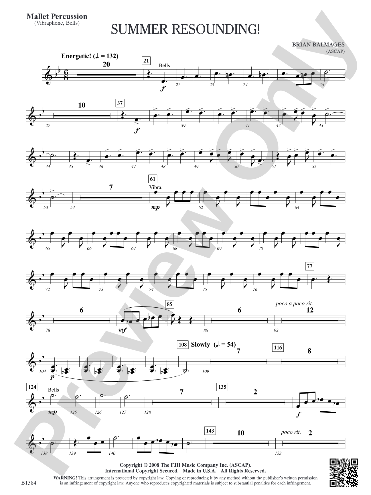 Summer Resounding!: Mallet Percussion