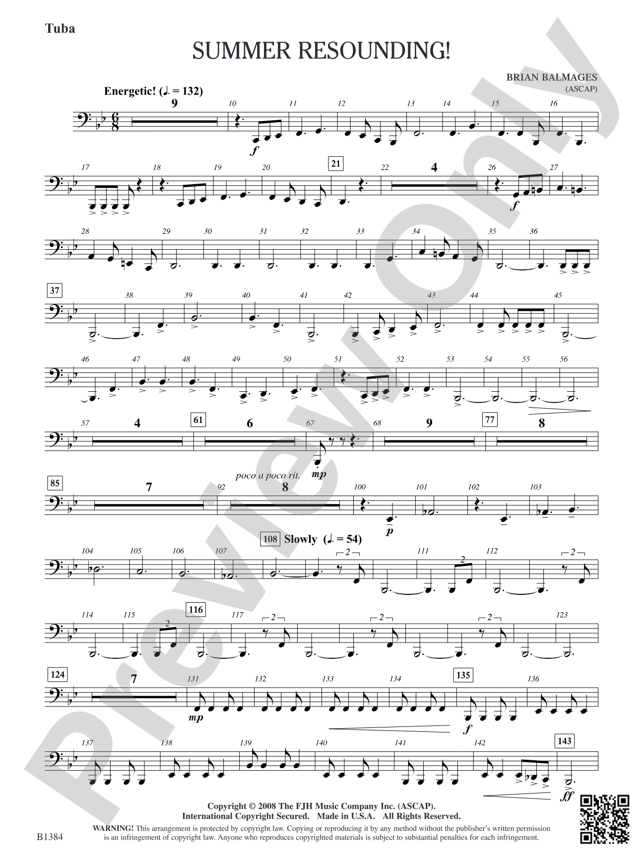 Summer Resounding!: Tuba