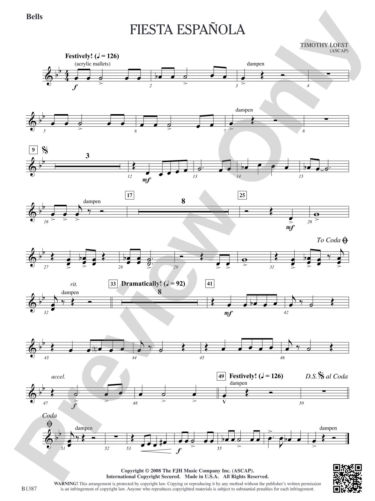 Fiesta Española: Bells