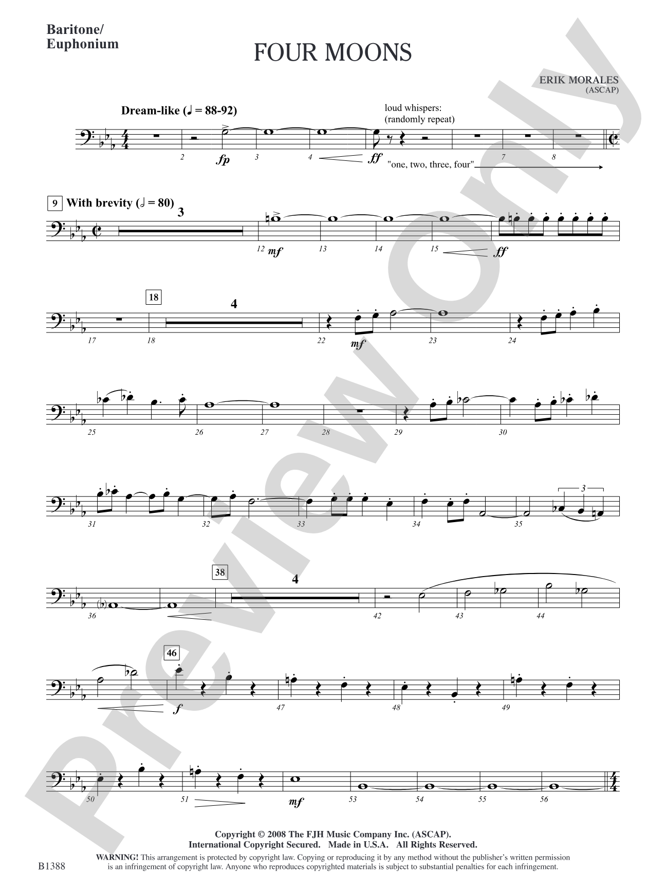 Four Moons: Baritone/Euphonium