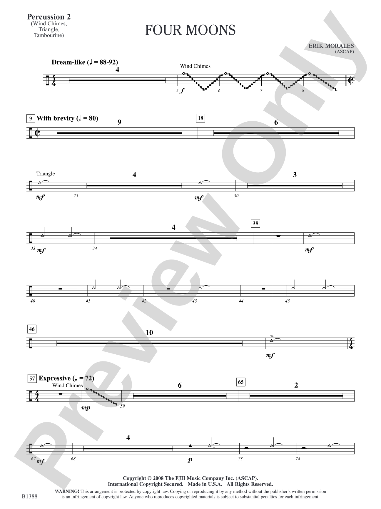 Four Moons: Percussion 2