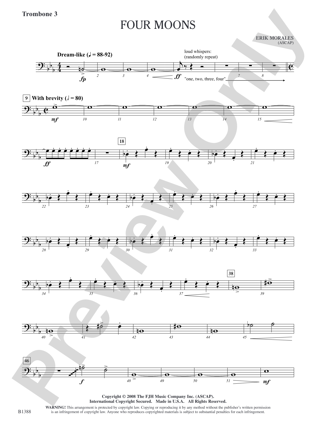 Four Moons: Trombone 3