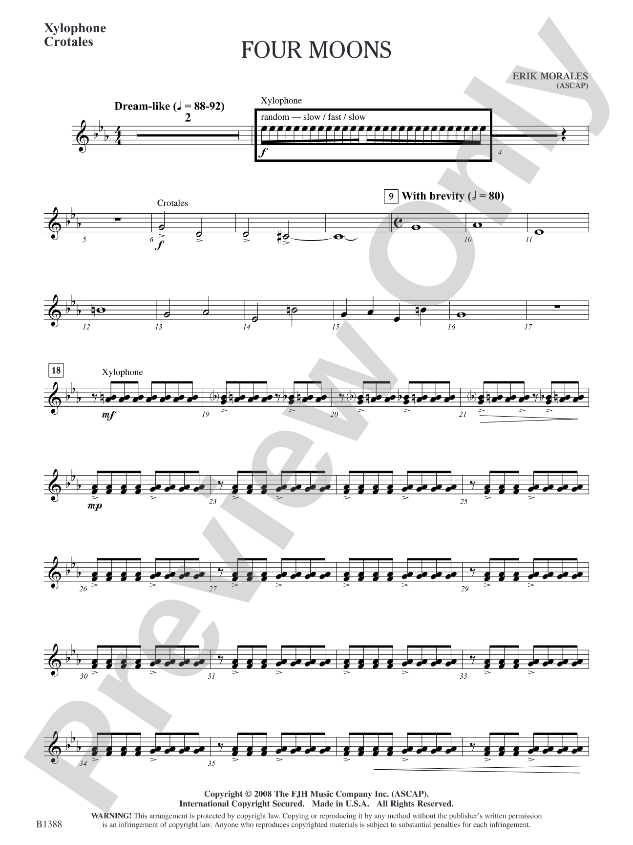 Four Moons: Xylophone/Crotales