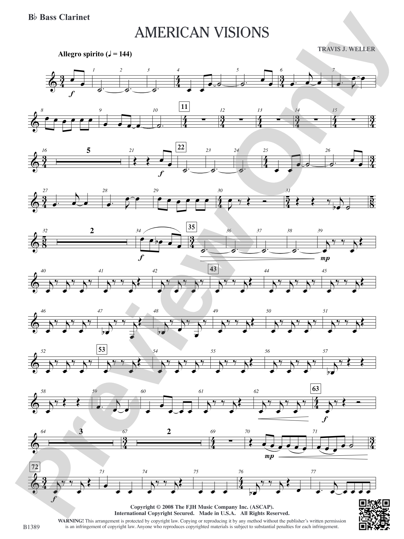 American Visions: B-flat Bass Clarinet