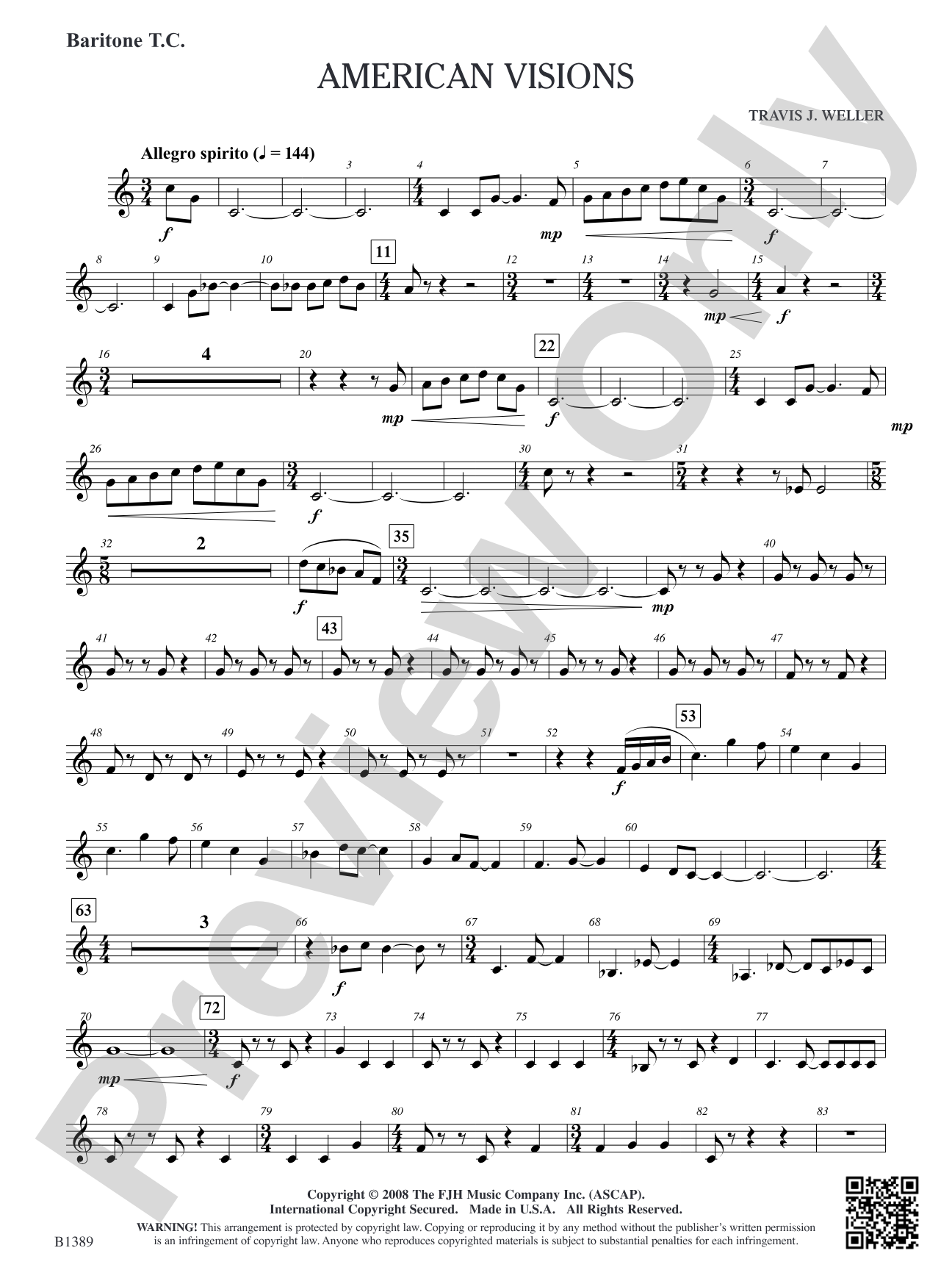 American Visions: Baritone T.C.