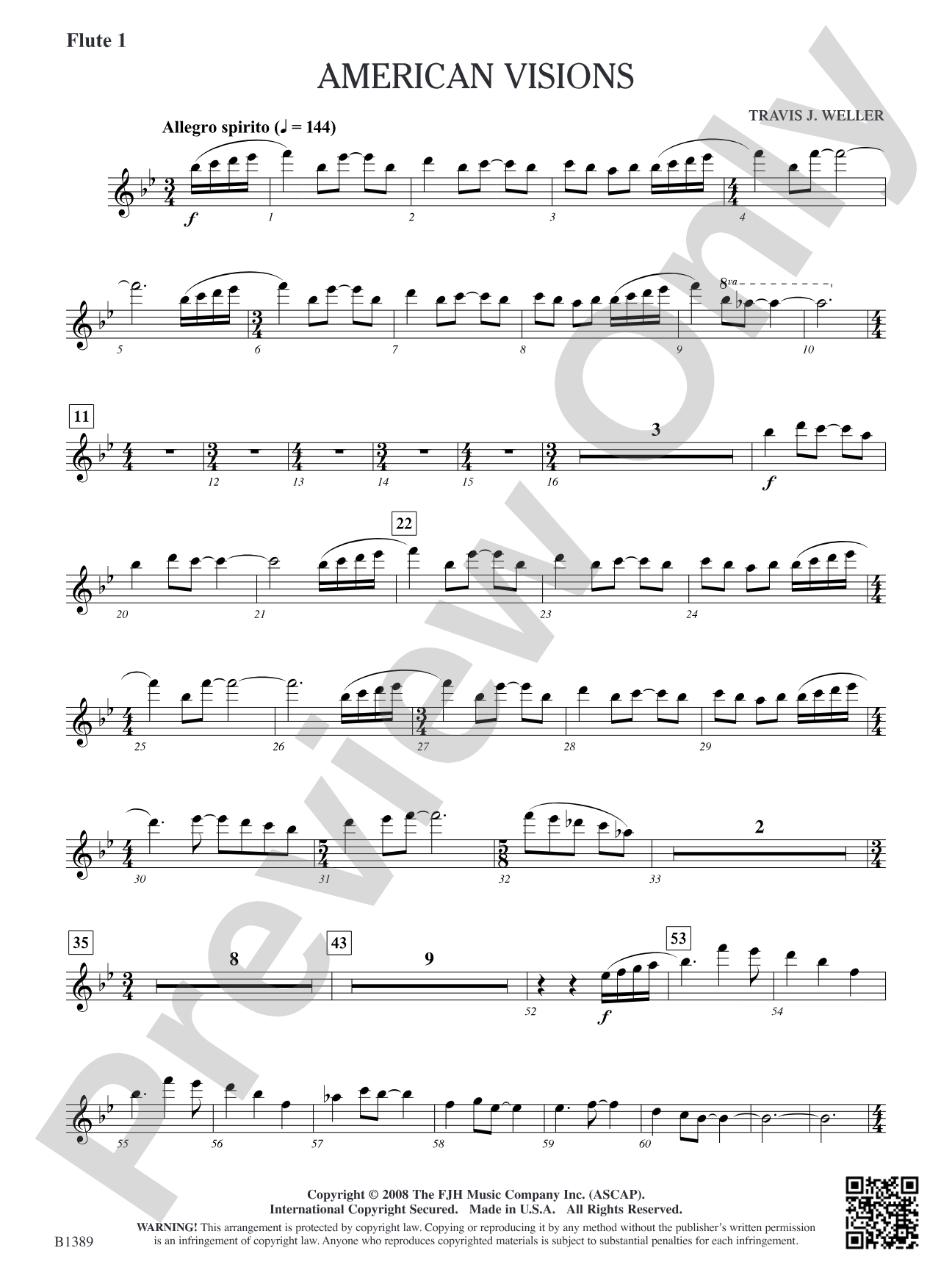 American Visions: Flute 1