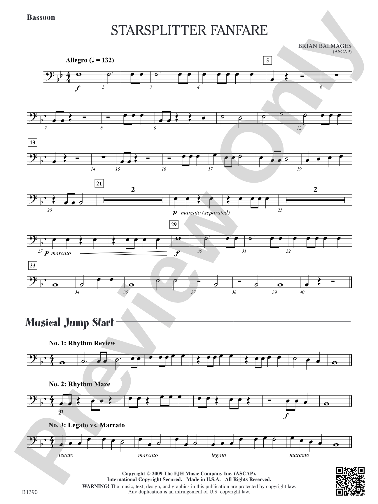 Starsplitter Fanfare: Bassoon