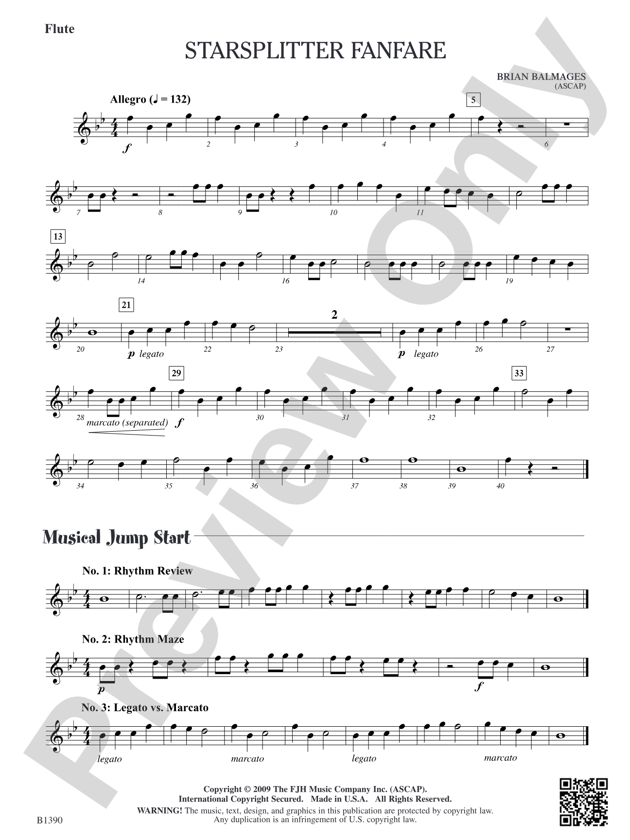 Starsplitter Fanfare: Flute