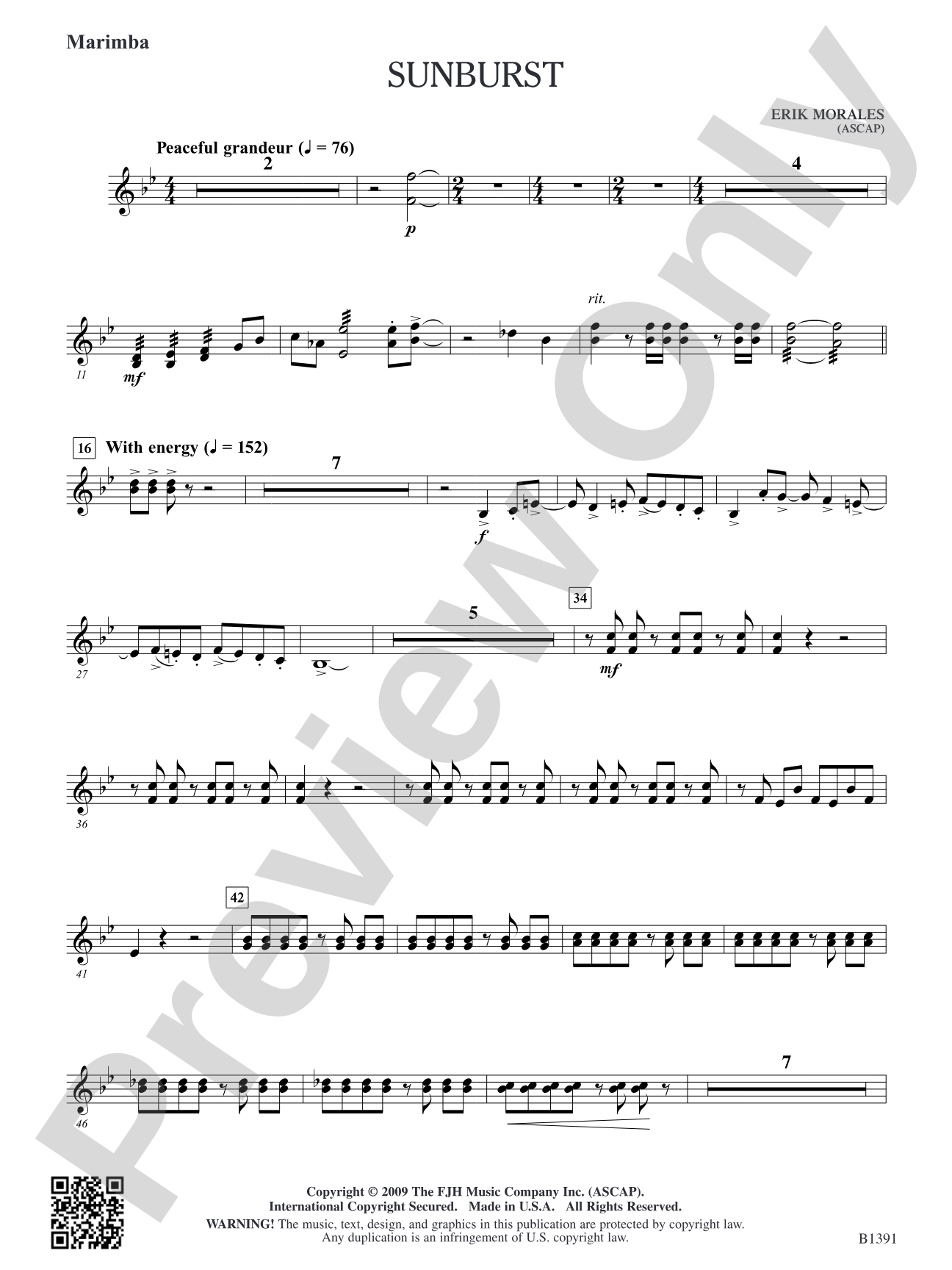 Sunburst: Marimba
