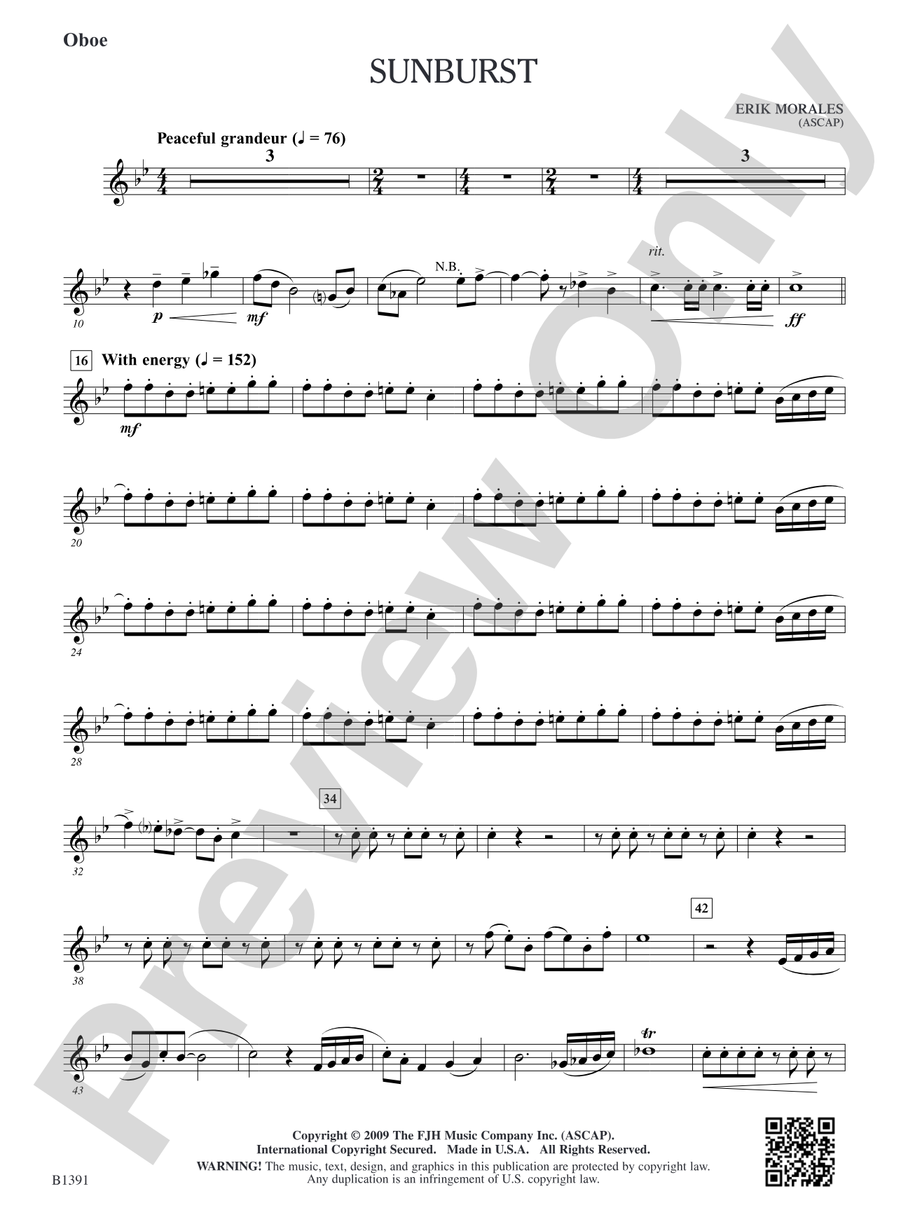 Sunburst: Oboe