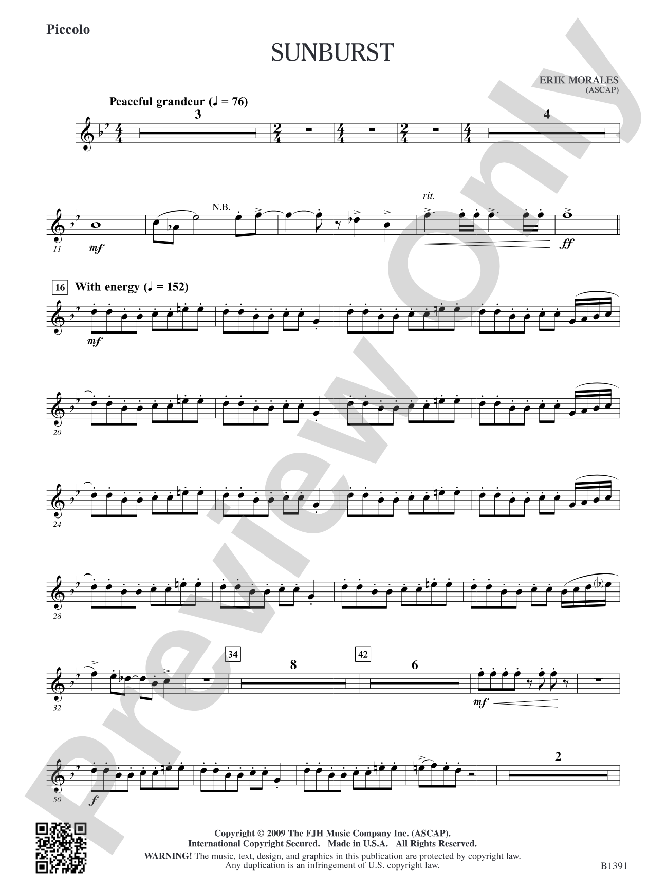Sunburst: Piccolo
