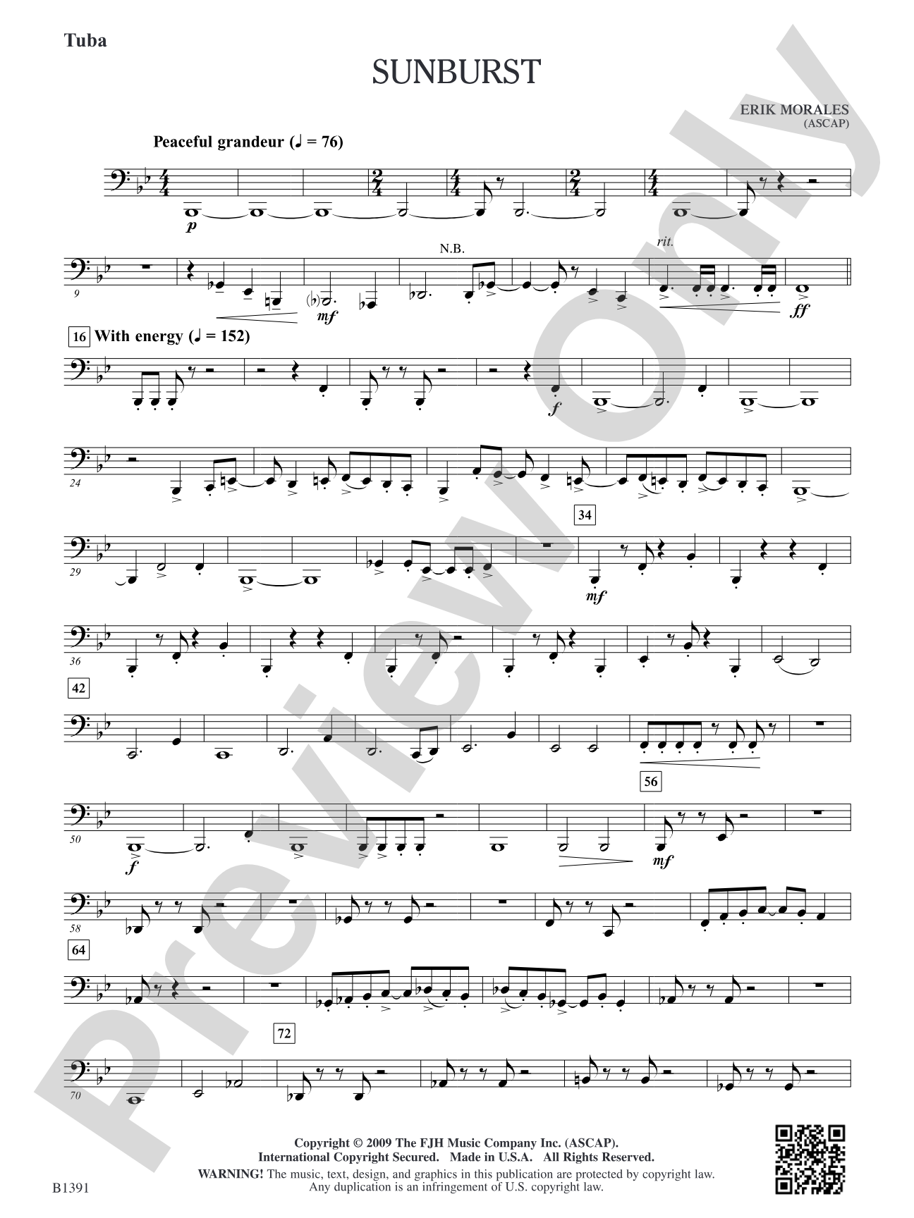 Sunburst: Tuba