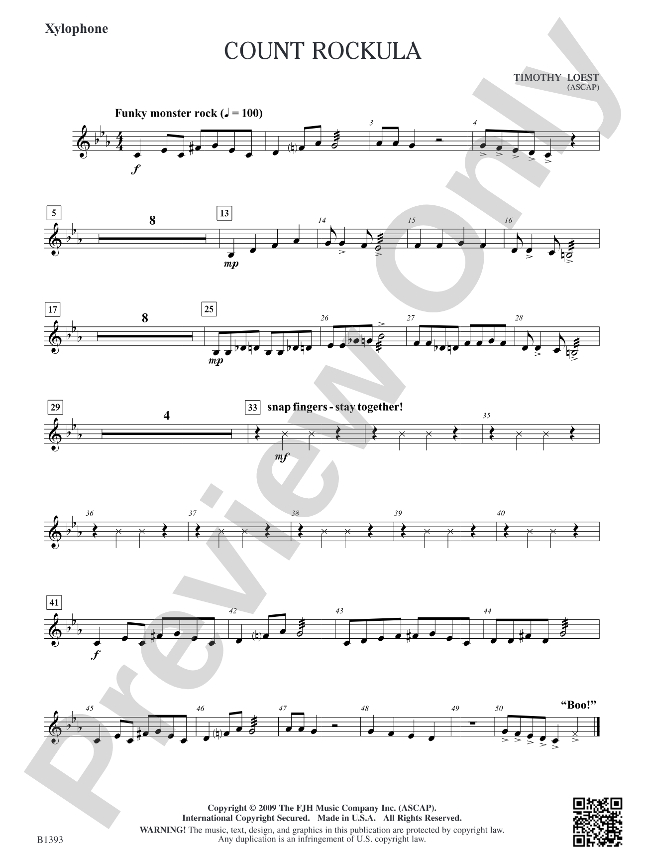 Count Rockula: Xylophone
