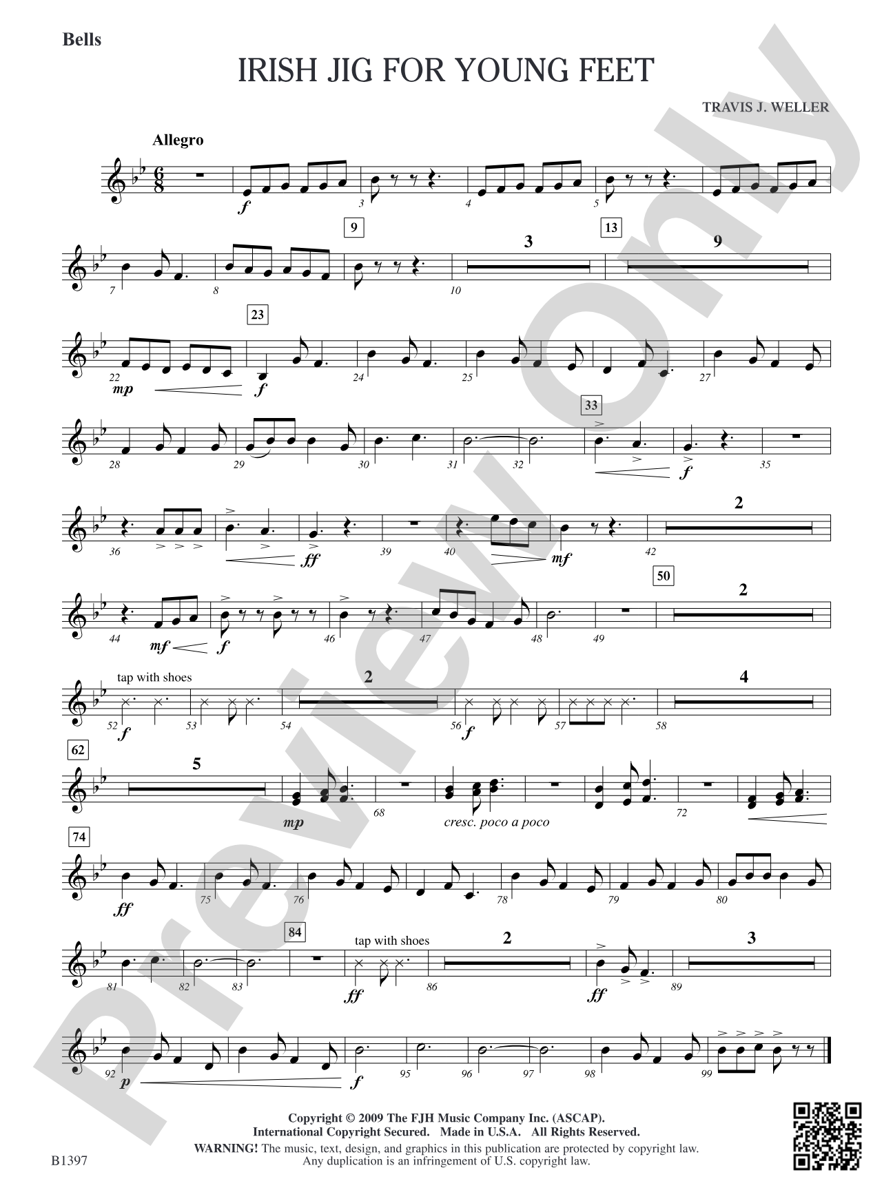 Irish Jig for Young Feet: Bells