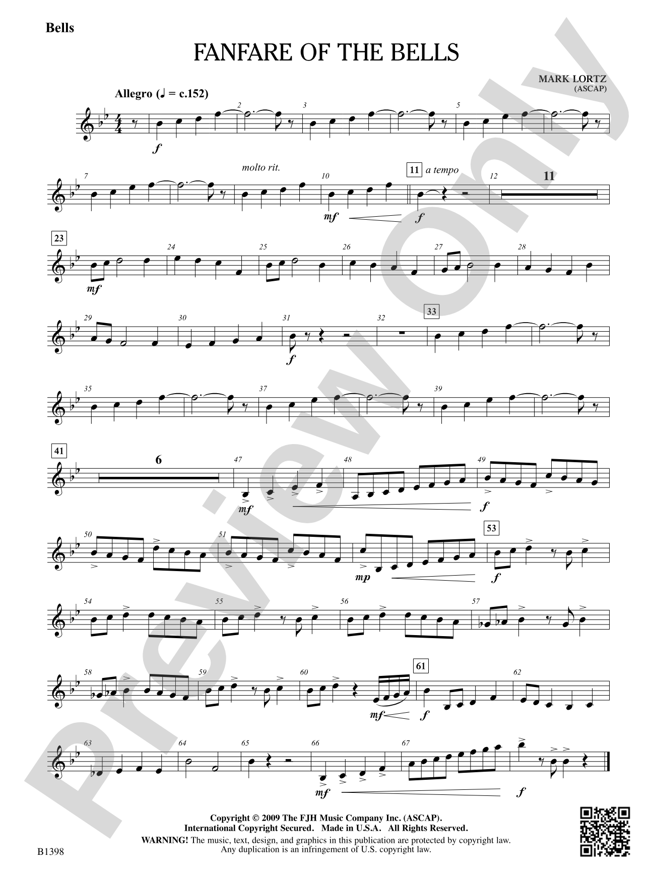 Fanfare of the Bells: Bells