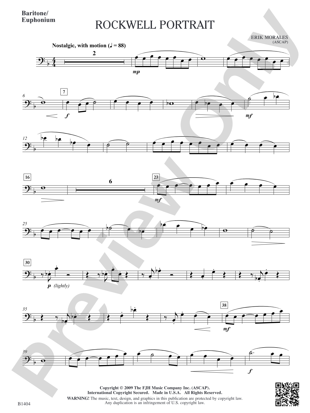 Rockwell Portrait: Baritone/Euphonium