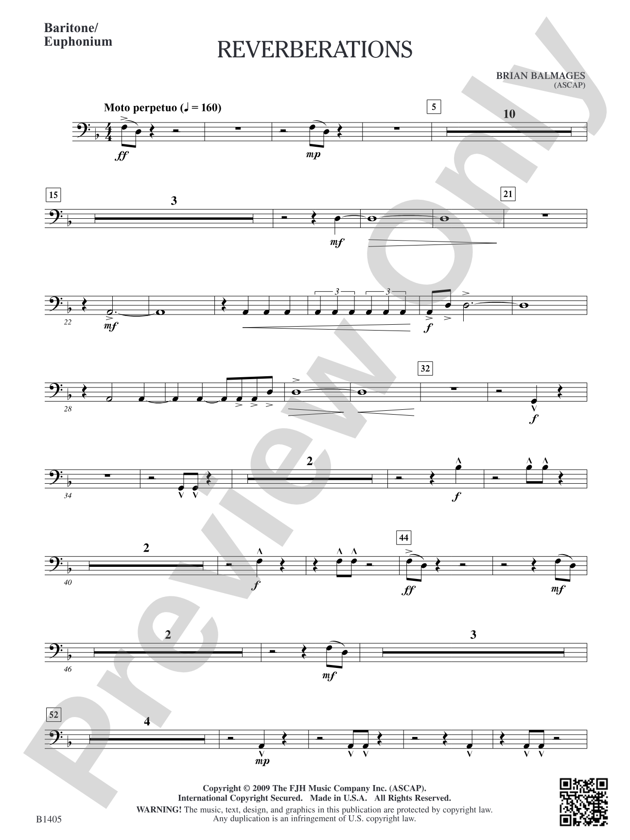 Reverberations: Baritone/Euphonium