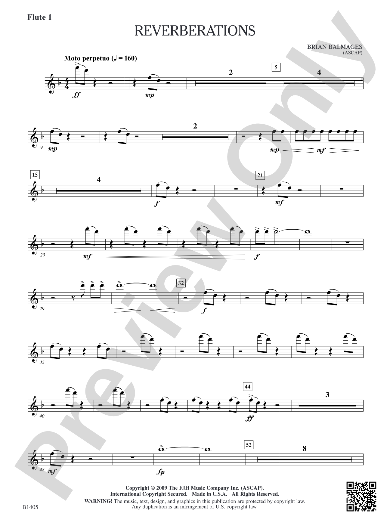 Reverberations: Flute 1