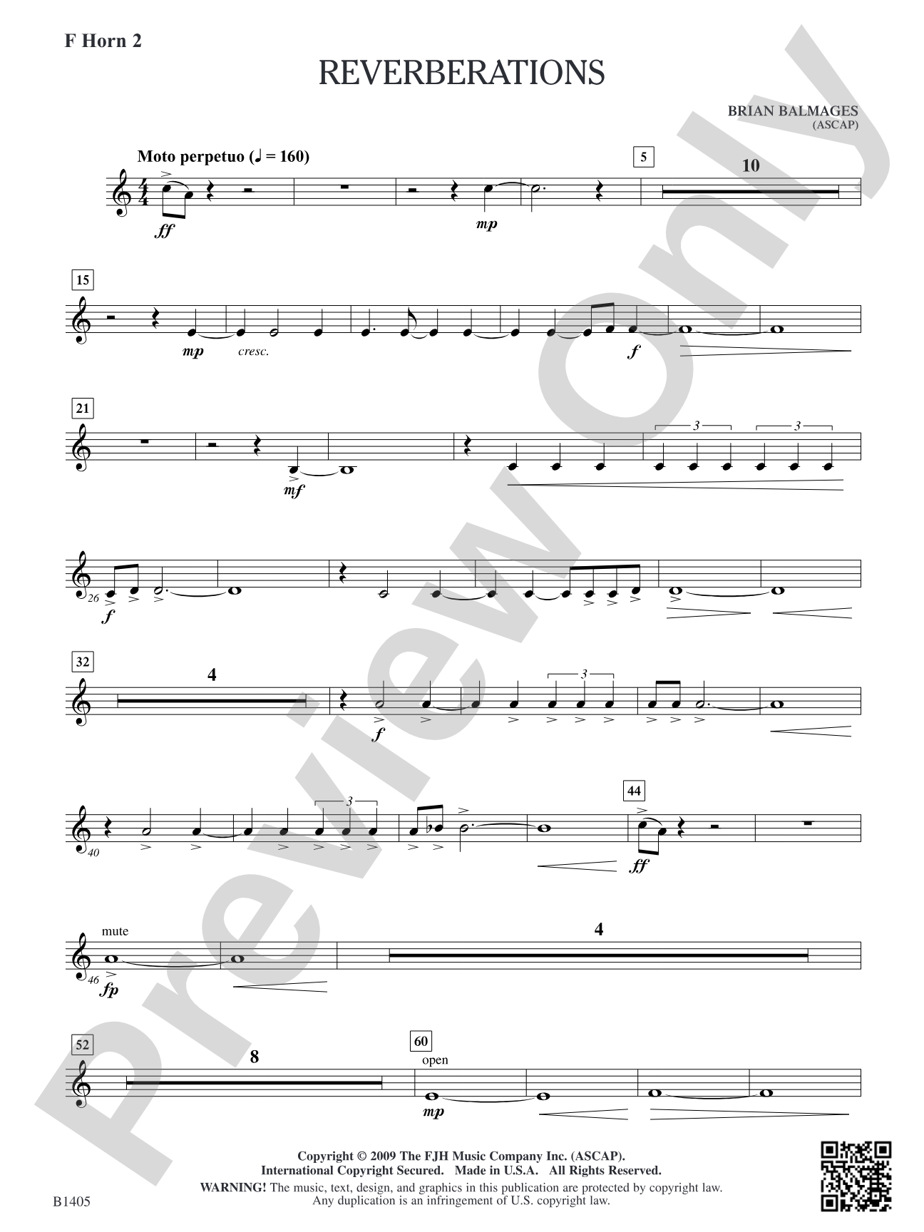 Reverberations: F Horn 2