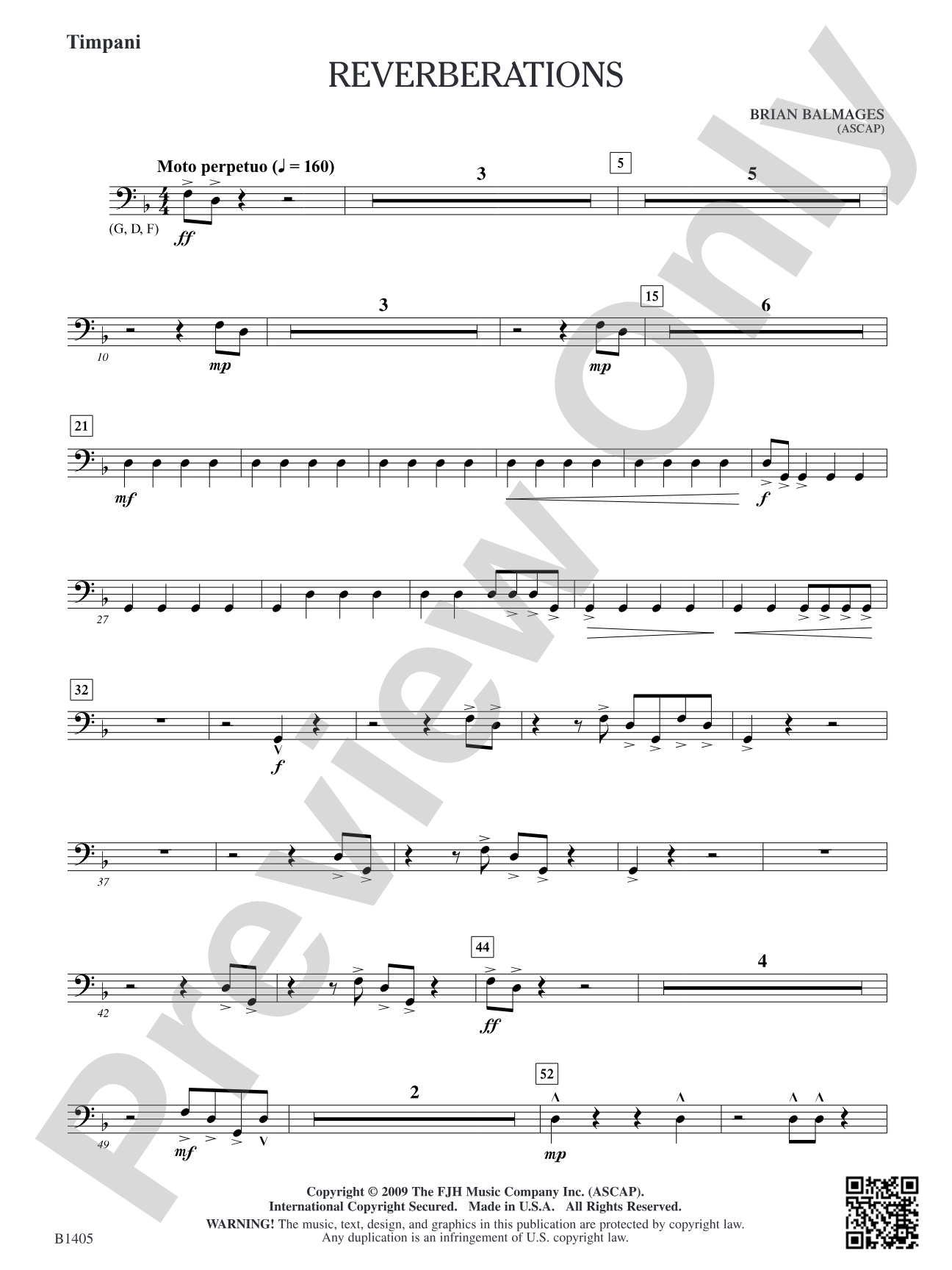 Reverberations: Timpani