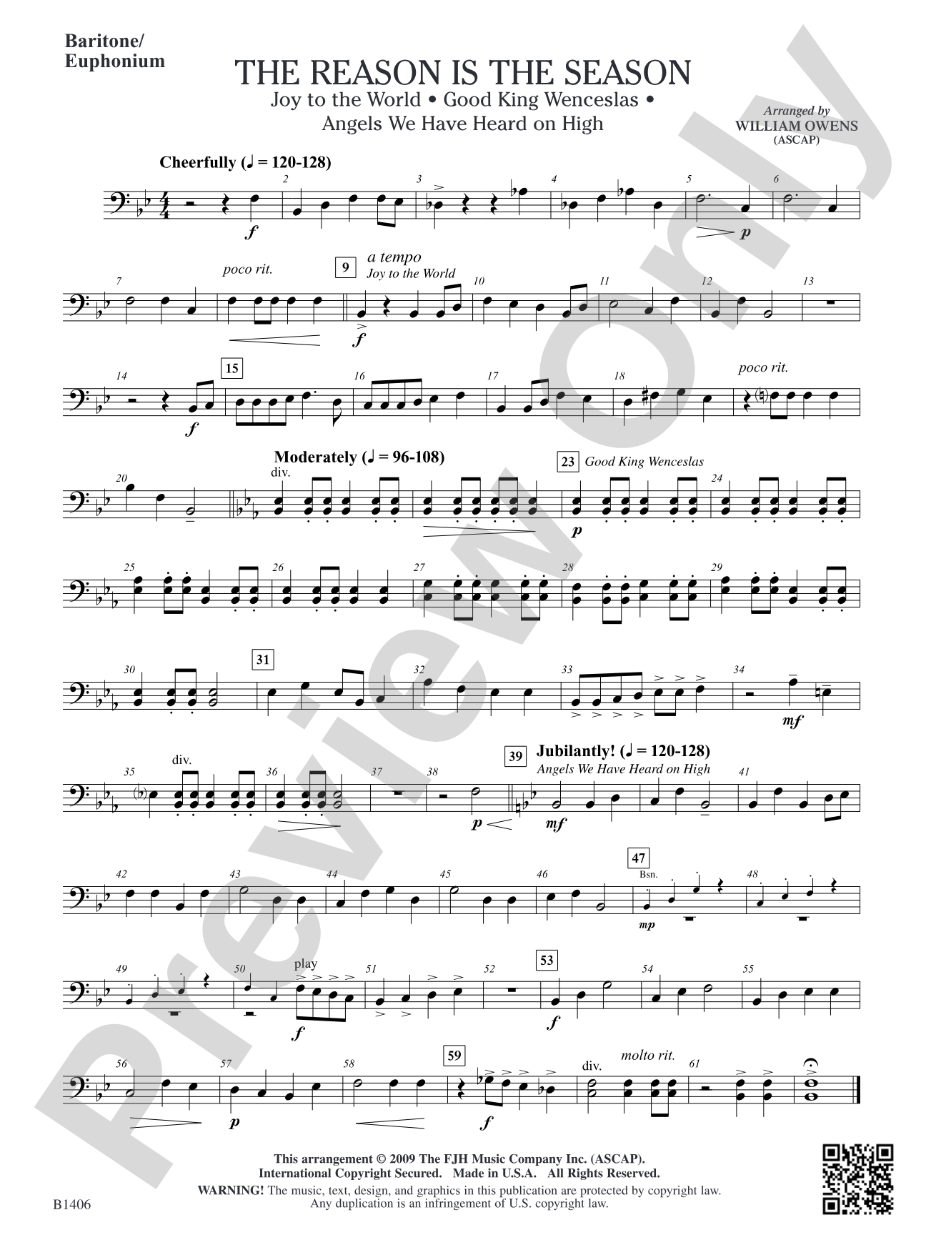 The Reason Is the Season: Baritone/Euphonium