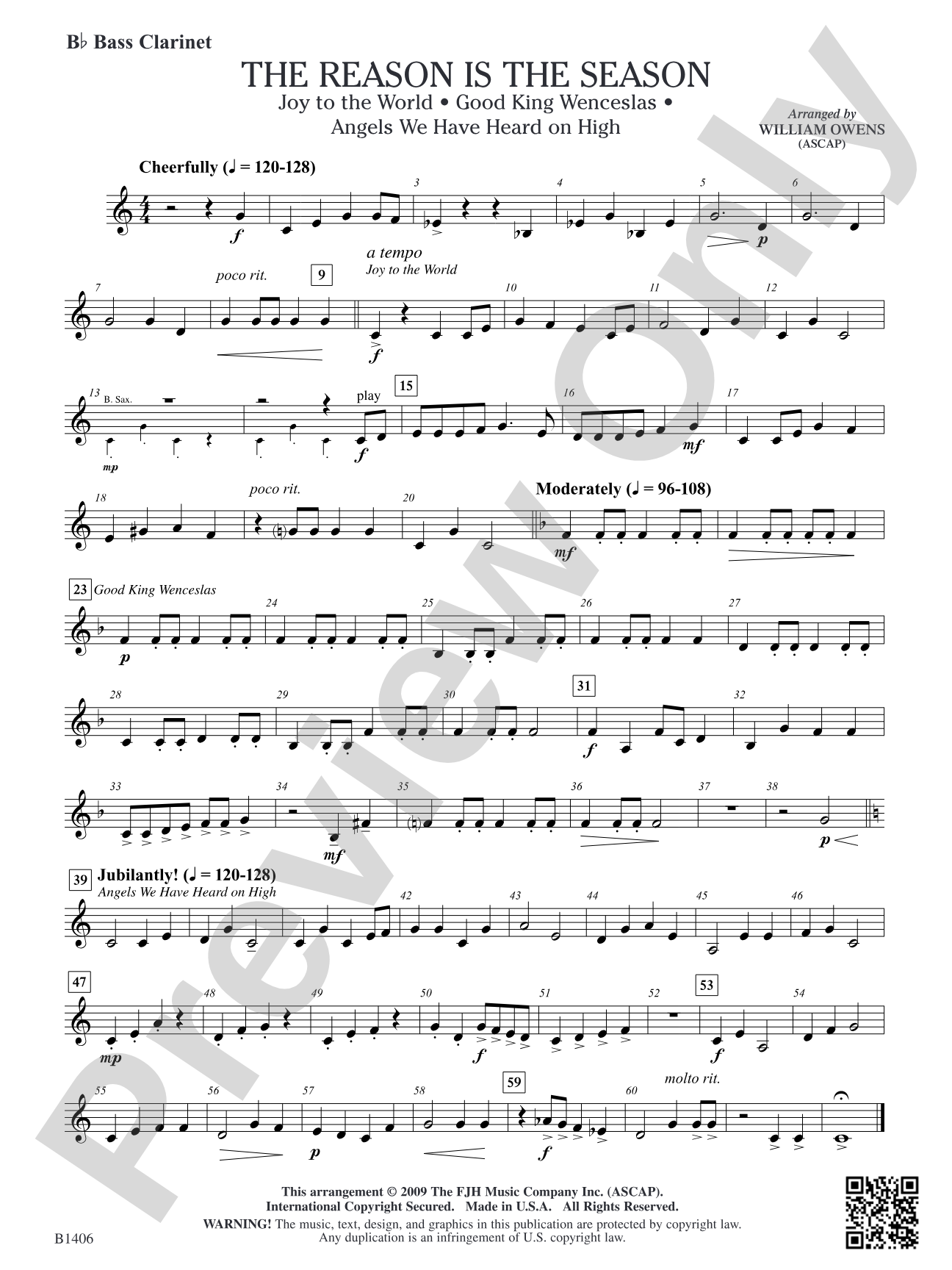 The Reason Is the Season: B-flat Bass Clarinet