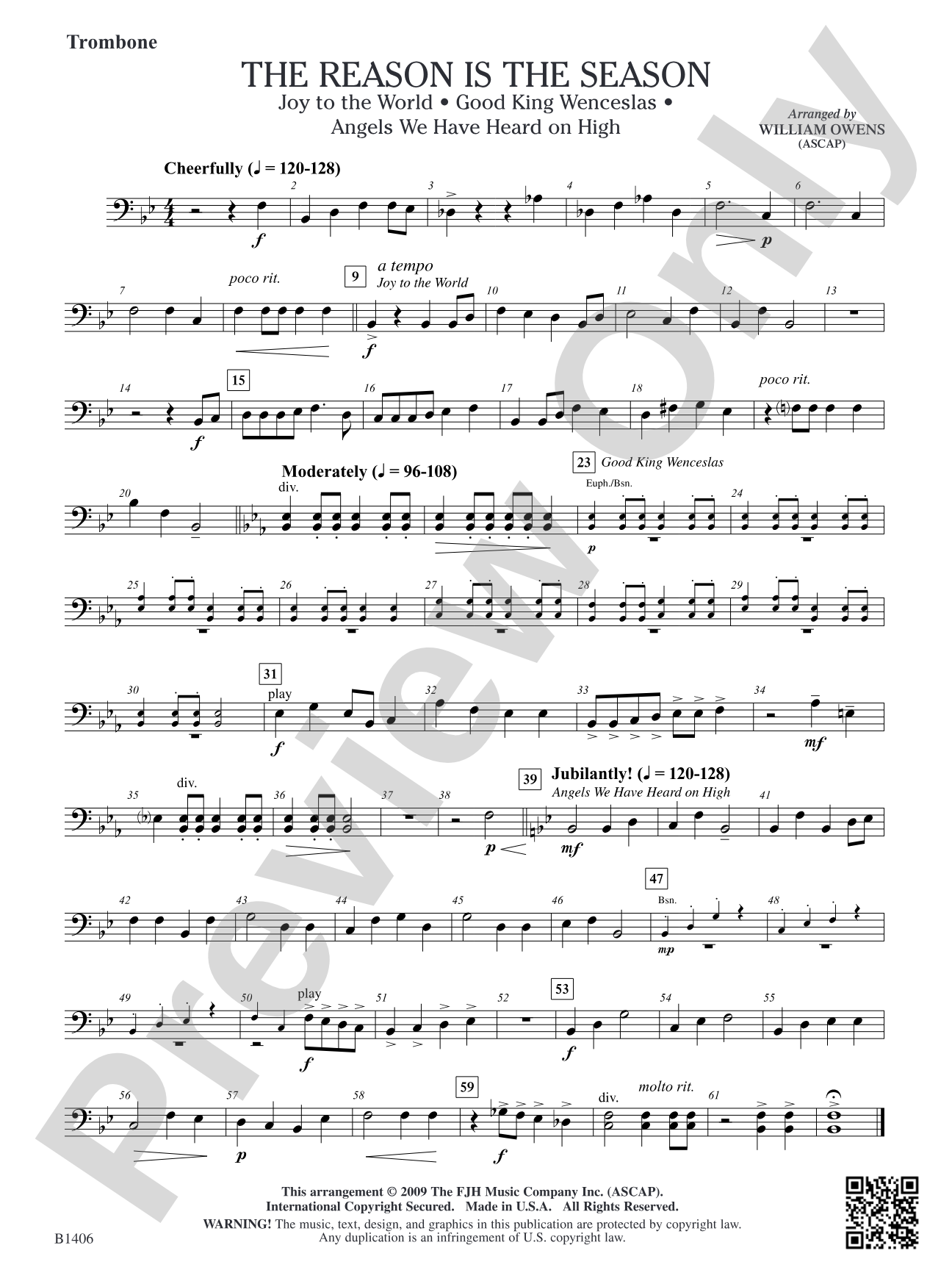 The Reason Is the Season: Trombone