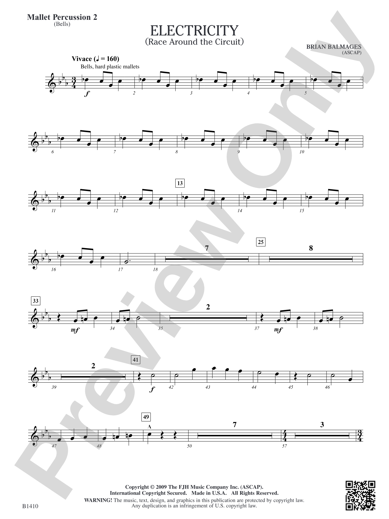 Electricity: Mallet Percussion 2