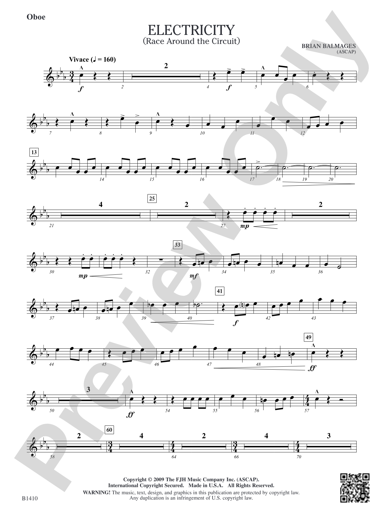 Electricity: Oboe