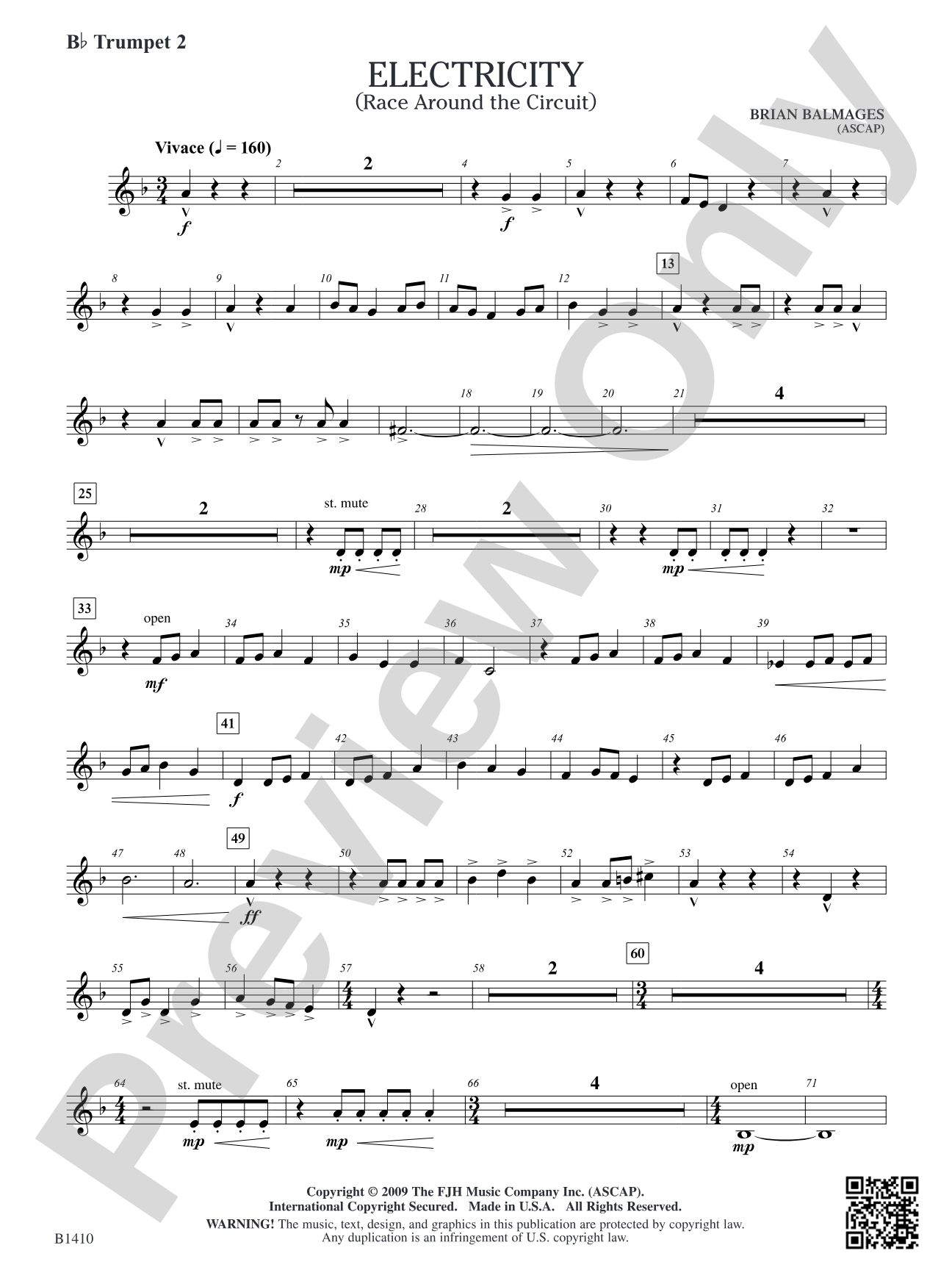 Electricity: B-flat Trumpet 2